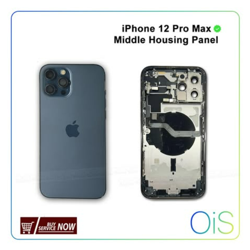 iphone 12 pro max middle housing panel