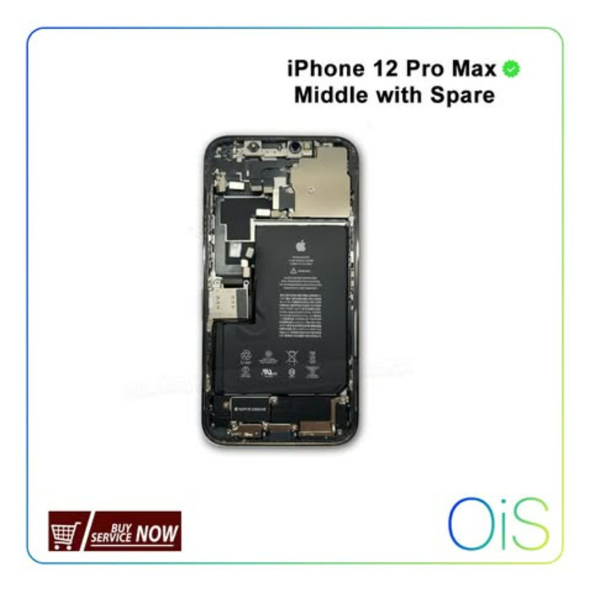 iphone 12 pro max middle with spare
