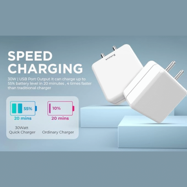 30w FAST CHARGER ROBOTEK TYPE C