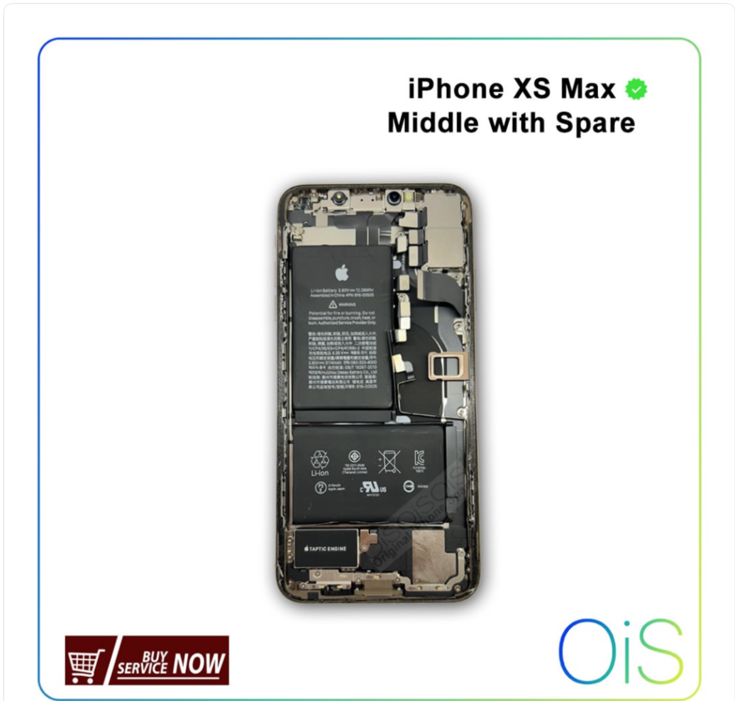 IPHONE XS MAX MIDDLE WITH SPARE