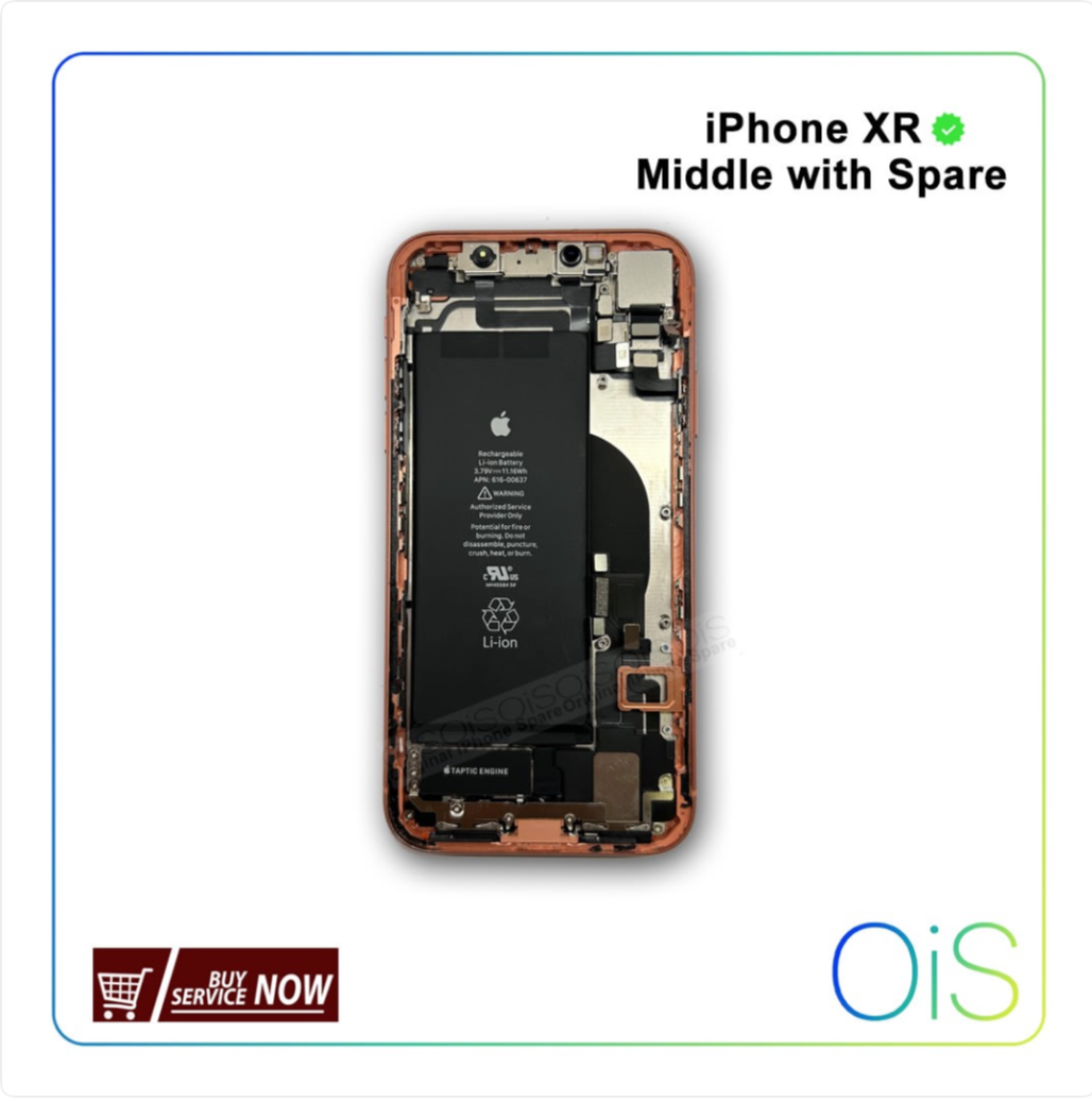 IPHONE XR MIDDLE WITH SPARE