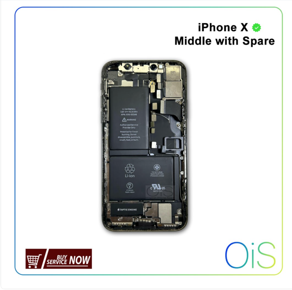 IPHONE X MIDDLE WITH SPARE