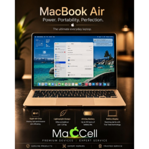 MacBook Air M1 gold (2020) 13″ A2337 - 8GB RAM / 256GB SSD - Pre-Owned